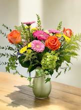 Load image into Gallery viewer, Seasonal Vibrant Vase Arrangement - Premium