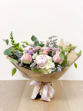 Load image into Gallery viewer, Pretty Pastel Hand-tied Bouquet