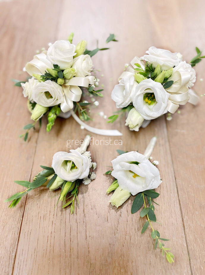 Corsage and Boutonniere Package
