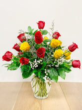 Load image into Gallery viewer, Two Dozen Roses Vased