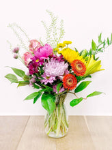 Load image into Gallery viewer, Seasonal Vibrant Vase Arrangement - Standard