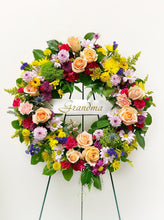Load image into Gallery viewer, Colourful Serenity Wreath