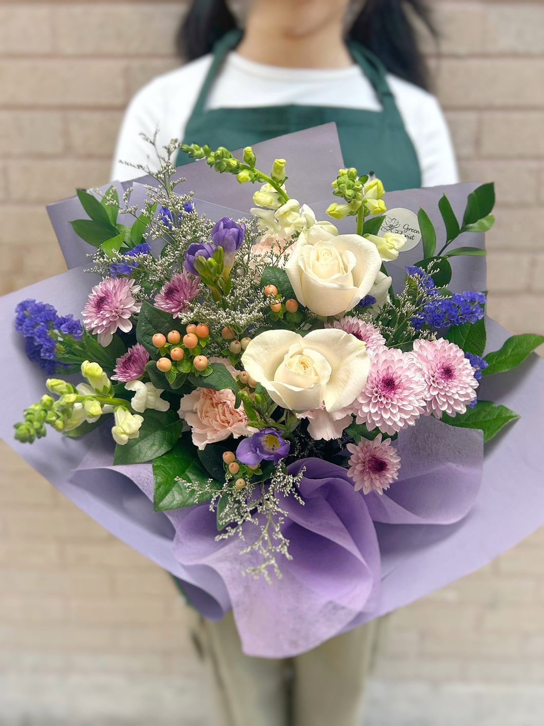 Ivory & Amethyst Bouquet
