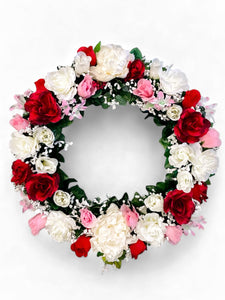 Grand Beauty Memorial Wreath 24”
