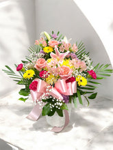 Load image into Gallery viewer, Designer’s Choice Colourful Life Floral Basket - 3 sizes
