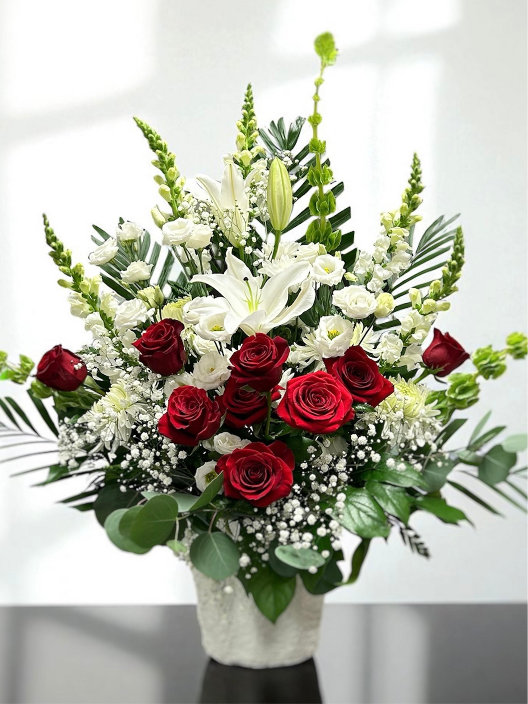 Remembrance Floral Basket - Premium