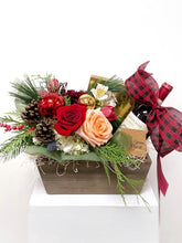 Load image into Gallery viewer, Wine Holiday Gift Basket (or +$70 for Champagne)
