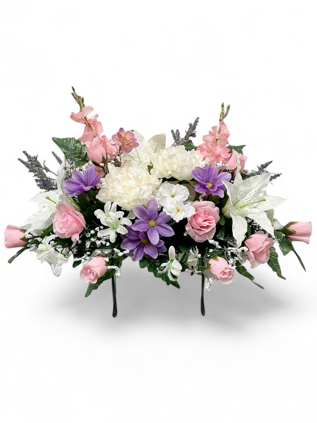 Tender Touch Silk Flower Saddle