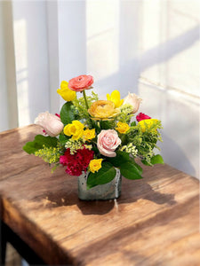 Warm Pastel Centerpiece - 3 sizes