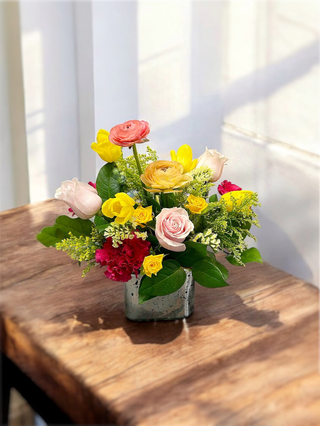 Warm Pastel Centerpiece - 3 sizes