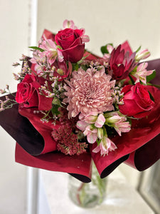 Burgundy Bloom Bouquet
