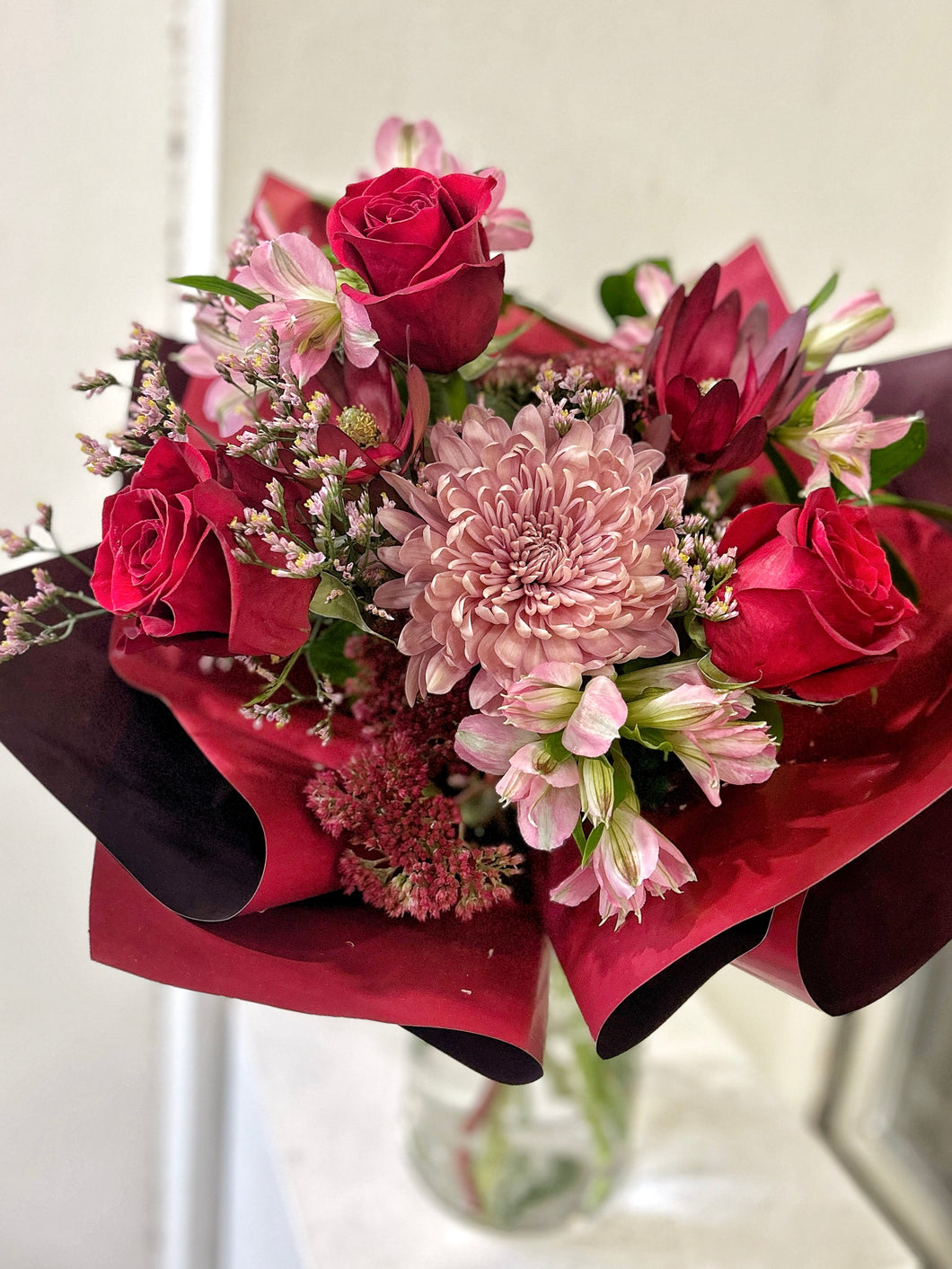Burgundy Bloom Bouquet