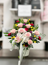 Load image into Gallery viewer, Designer’s Choice Colourful Life Floral Basket - 3 sizes
