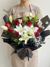 Load image into Gallery viewer, Lily and Rose Elegance Bouquet (2 sizes)
