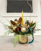 Load image into Gallery viewer, Golden Magnolia Centerpiece
