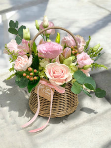 Petite Pastel Basket