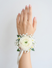 Load image into Gallery viewer, Ranunculus Corsage and Boutonniere

