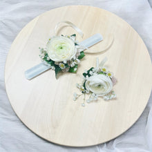 Load image into Gallery viewer, Ranunculus Corsage and Boutonniere

