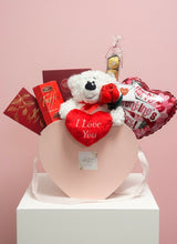 Load image into Gallery viewer, Love in Heart Box (with LEGO® Rose)
