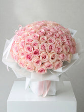 Load image into Gallery viewer, Pink Dream 100 Roses Bouquet
