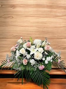 Loving Memory Casket Spray