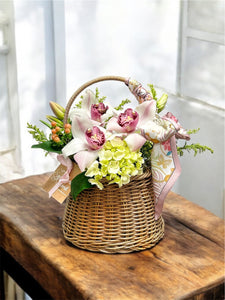 Orchid Elegence Basket