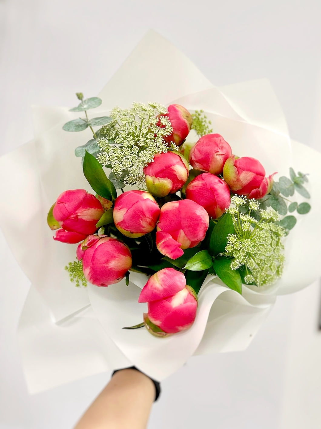 Coral Peony Bouquet