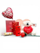 Load image into Gallery viewer, Love in Heart Box (with LEGO® Rose)
