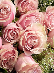 Half Dozen Roses Bouquet - Pick your colour!