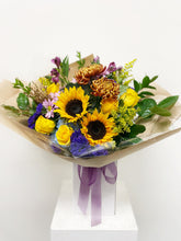 Load image into Gallery viewer, Seasonal Vibrant Hand-tied Bouquet
