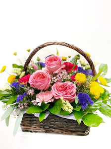 Blooming Meadow Basket | Mother's Day Flower Basket