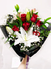 Load image into Gallery viewer, Best Mom Ever Lily and Rose Bouquet | Florist Near Me
