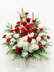 Designer’s Choice Sympathy Floral Basket - 3 sizes