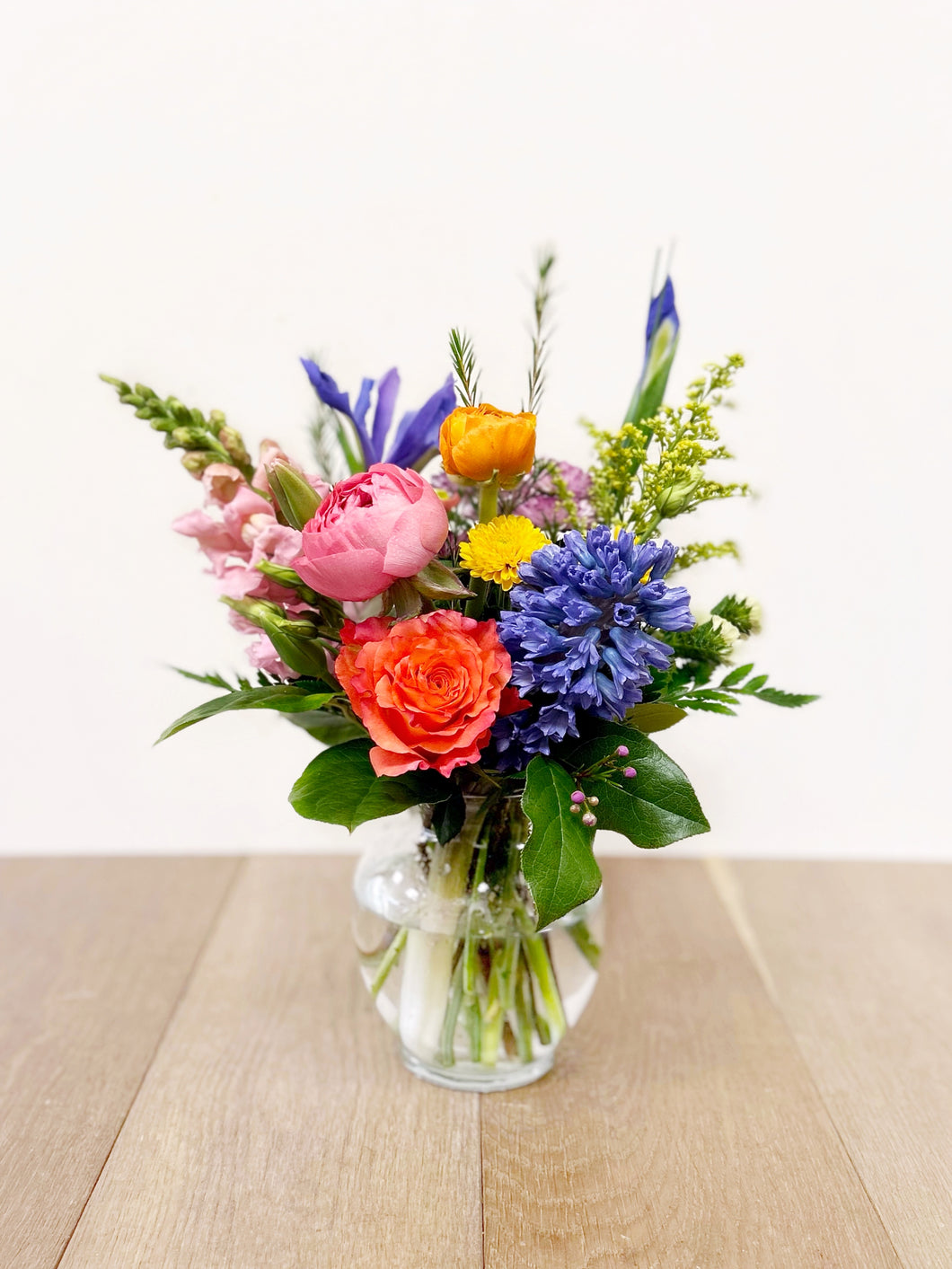 Seasonal Vibrant Vase Arrangement - Small