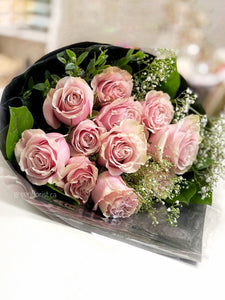 Mother's Day Dozen Roses Bouquet - Choose your colour