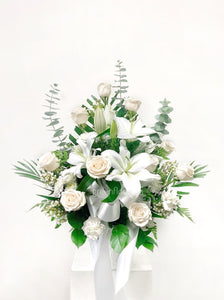 Serenity Floral Basket - 3 sizes