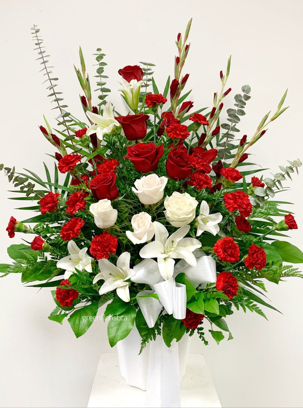 Remembrance Floral Basket - Premium